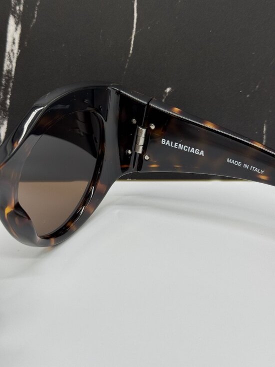NEW BALENCIAGA BB0256S 002 BROWN BUTTERFLY WOMEN SUNGLASSES BALENCIAGA EYEWEAR main image 10